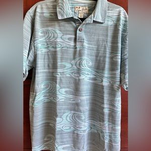 COPY - COPY - Crazy Shirt Hawaiian Polo Shirt Large